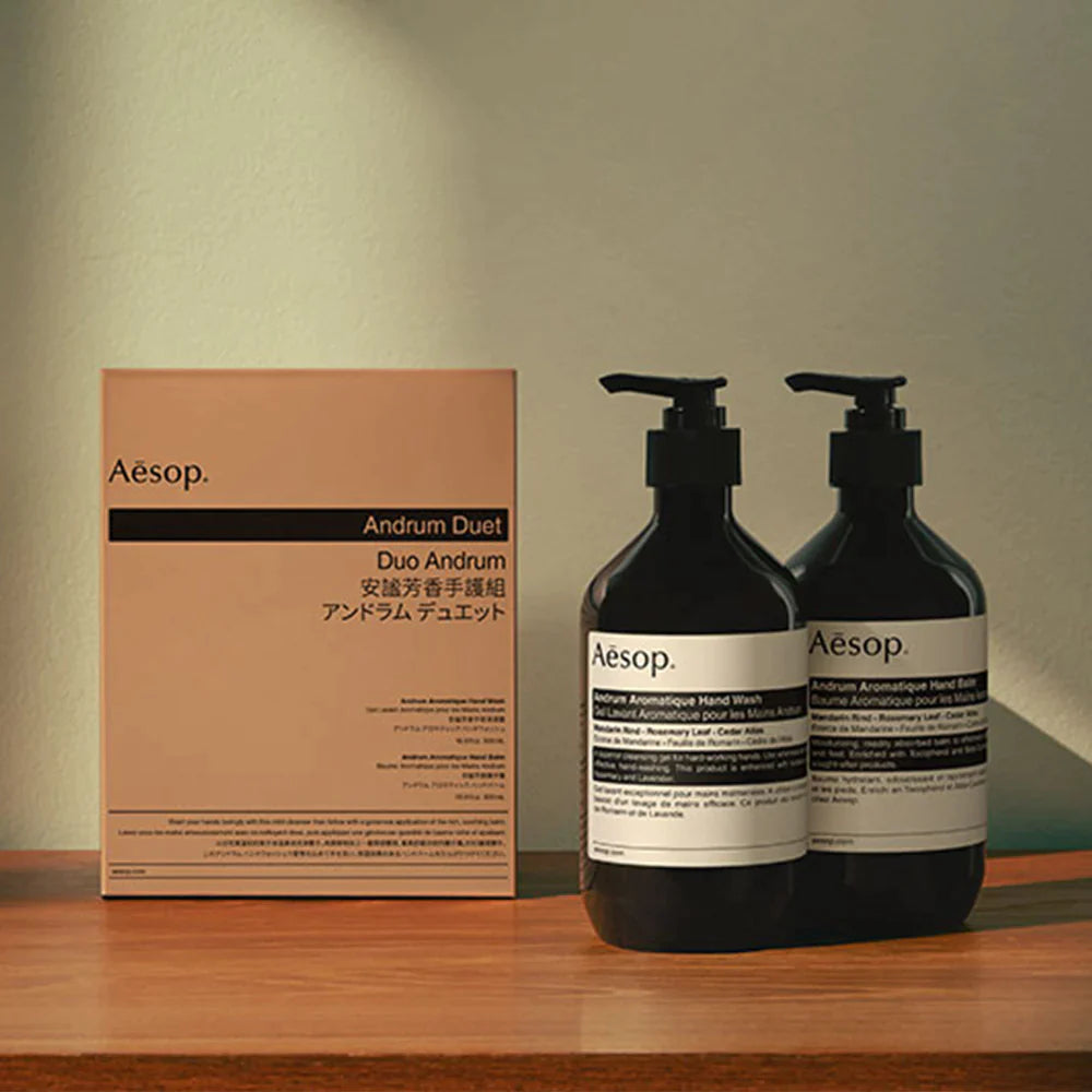 Aesop Andrum Duo 2本セット ハンドソープ、ハンドクリーム イソップ Aesop Andrum Duo 2本セット ハンドソープ、ハンドクリーム イソップ