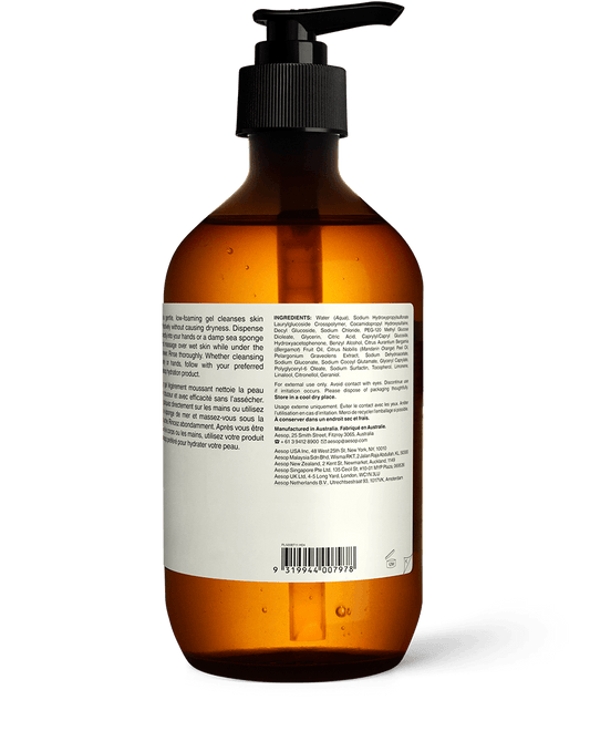 Geranium Leaf Body Cleanser