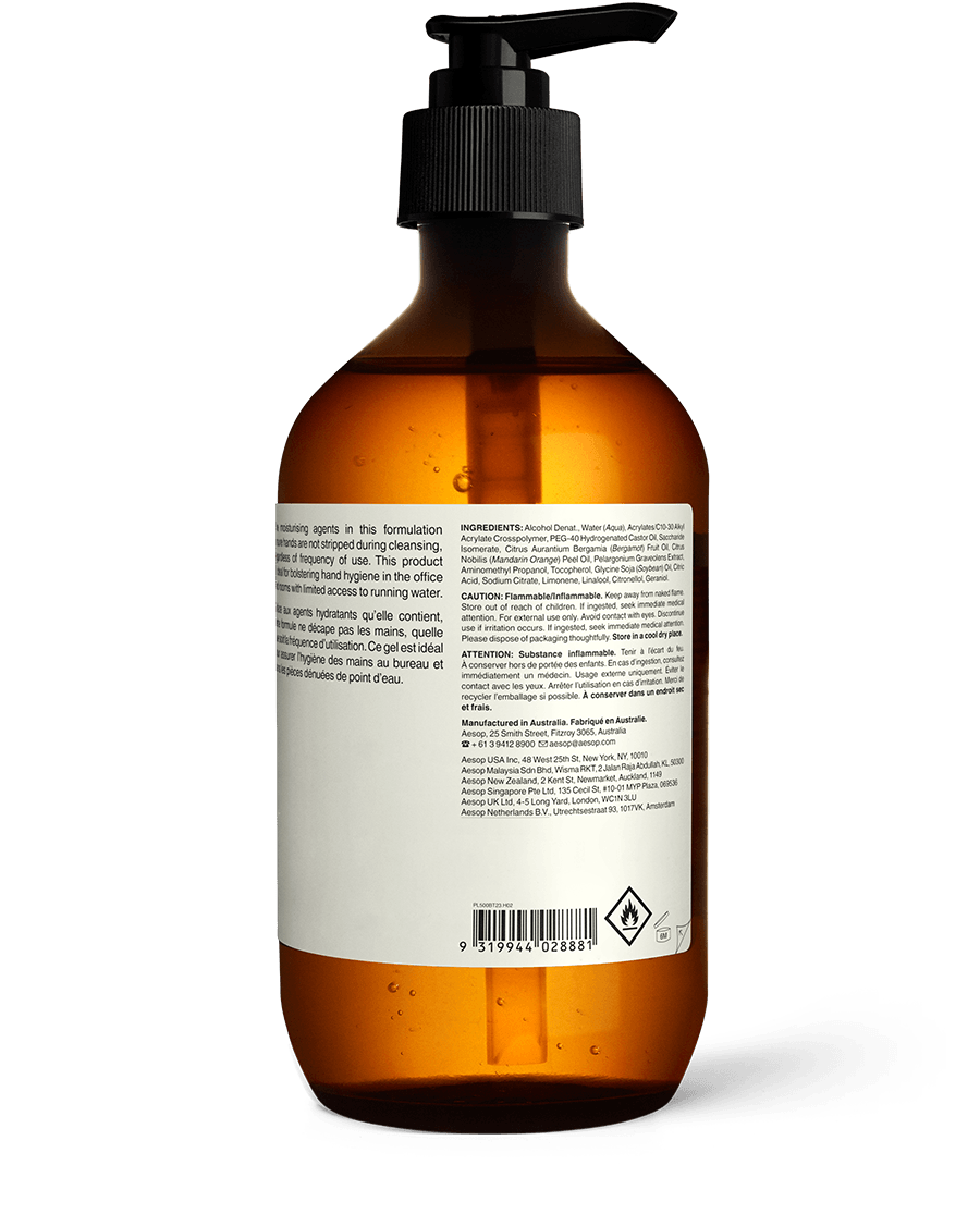 Geranium Leaf Rinse-Free Hand Wash